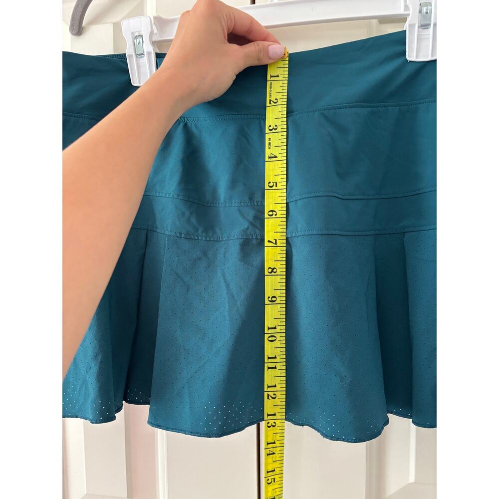 Nike Dri-FIT Teal Tennis Skort Skirt Built-In Shorts Women’s XL Athletic Golf - Picture 6 of 10